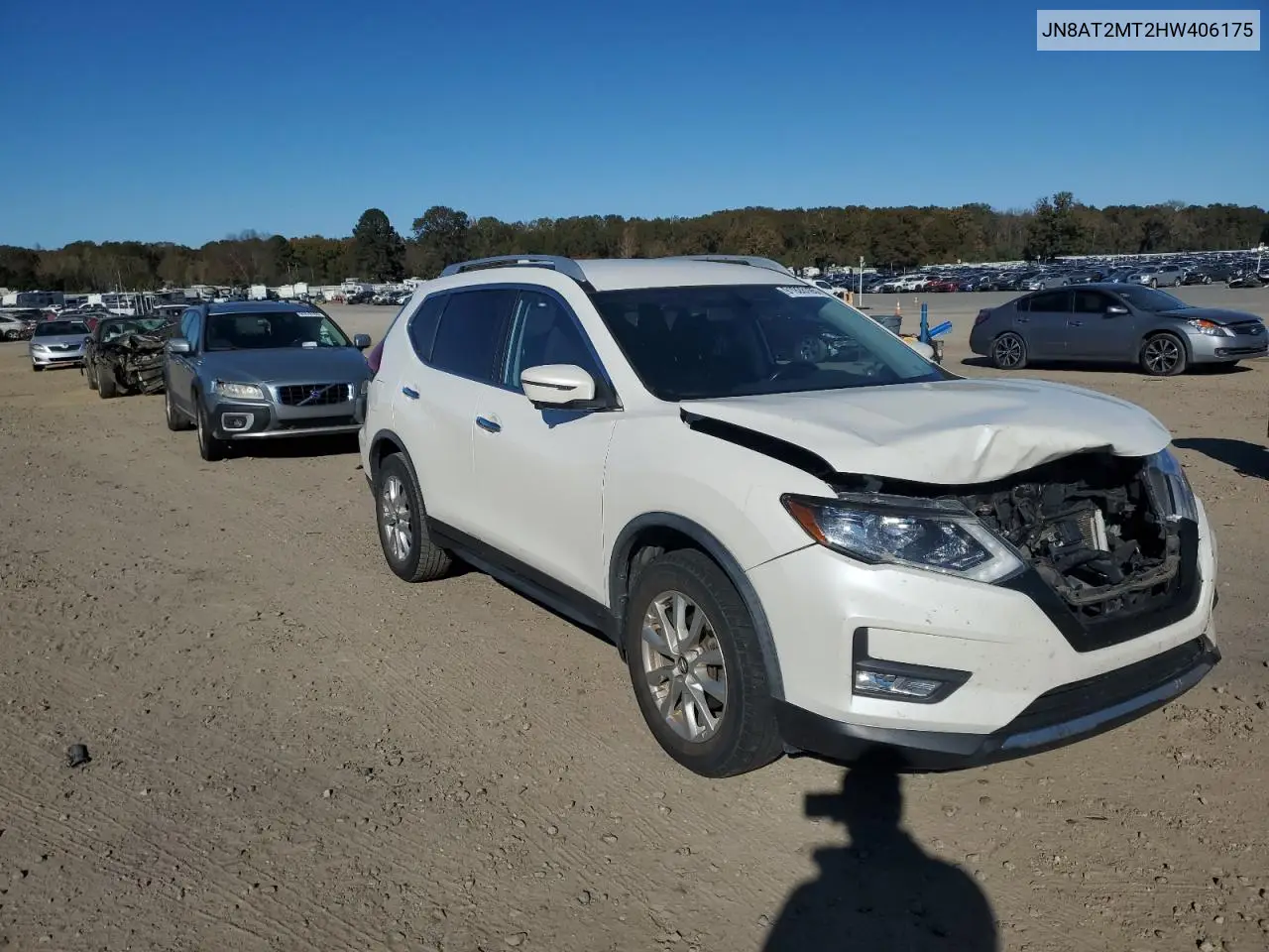 JN8AT2MT2HW406175 2017 Nissan Rogue S
