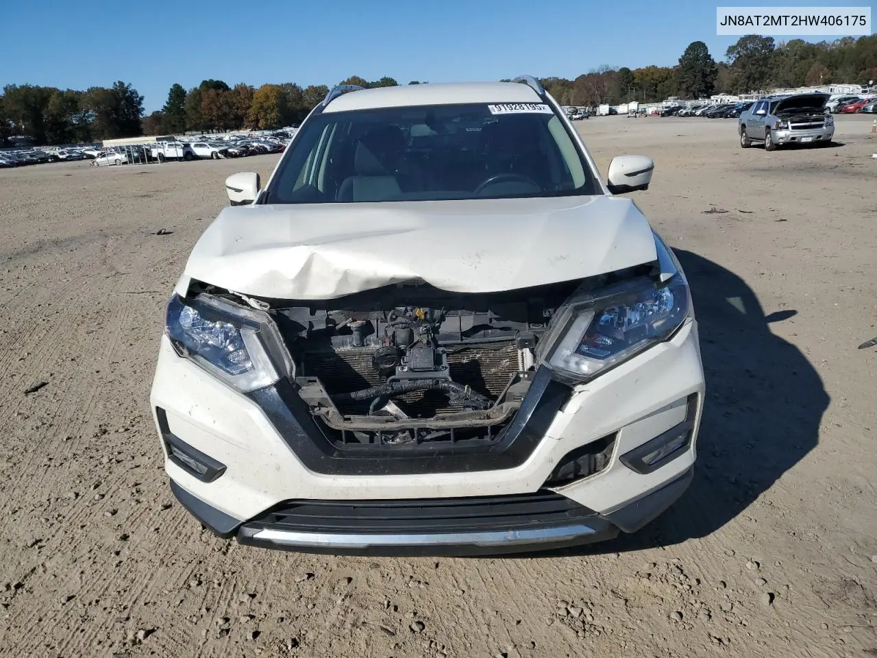 JN8AT2MT2HW406175 2017 Nissan Rogue S