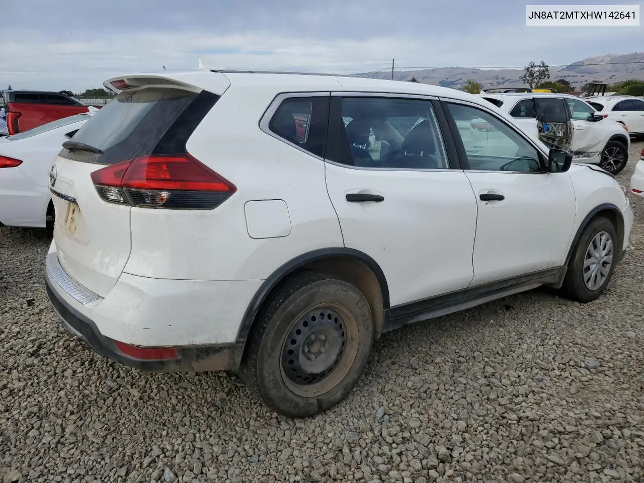 JN8AT2MTXHW142641 2017 Nissan Rogue S