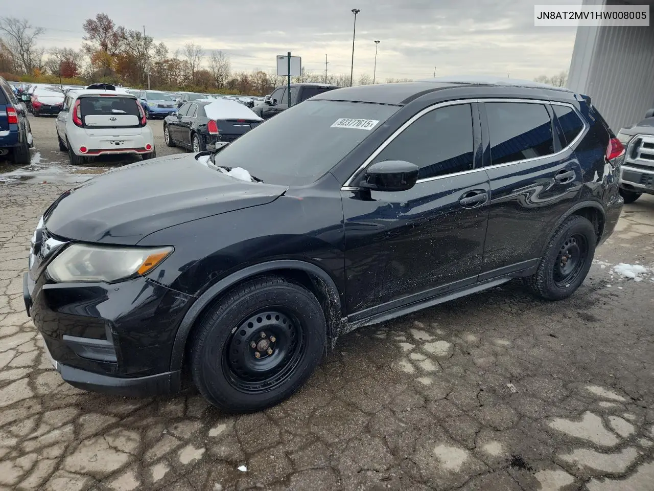 JN8AT2MV1HW008005 2017 Nissan Rogue S