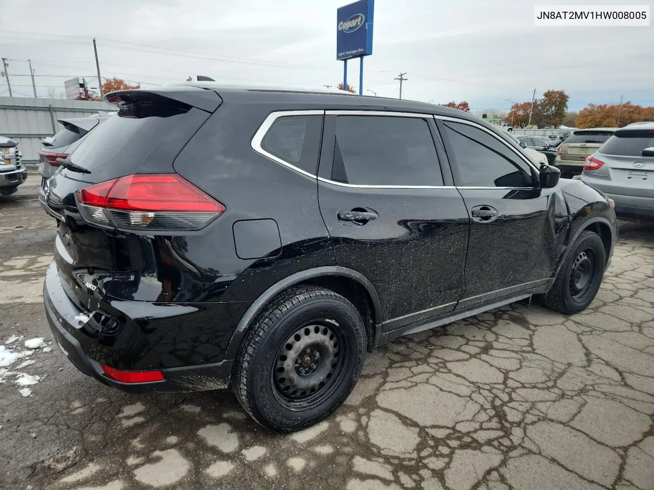 JN8AT2MV1HW008005 2017 Nissan Rogue S