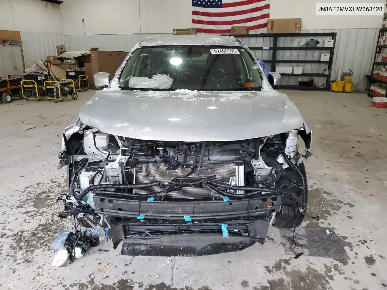 JN8AT2MVXHW263428 2017 Nissan Rogue S