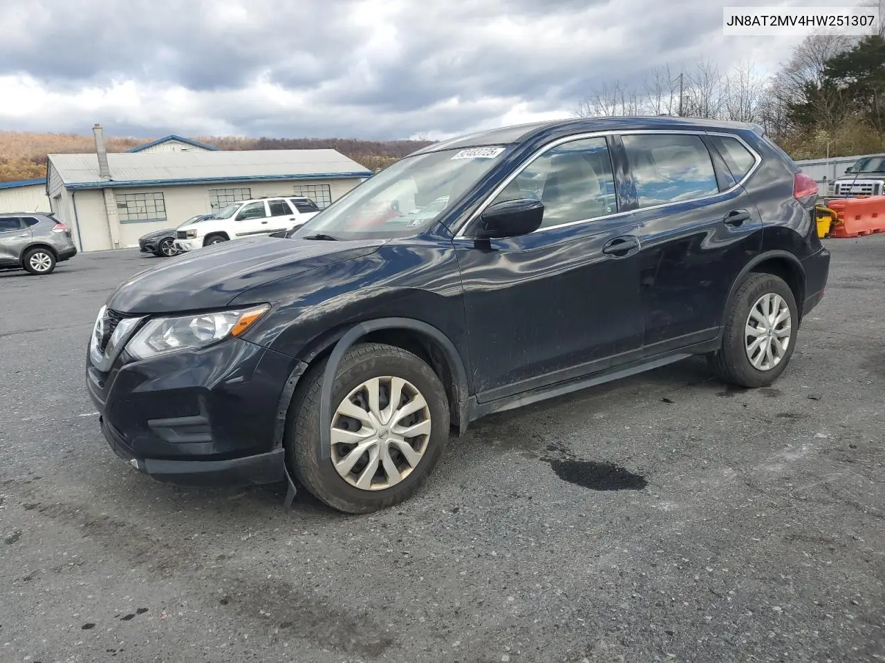 JN8AT2MV4HW251307 2017 Nissan Rogue S