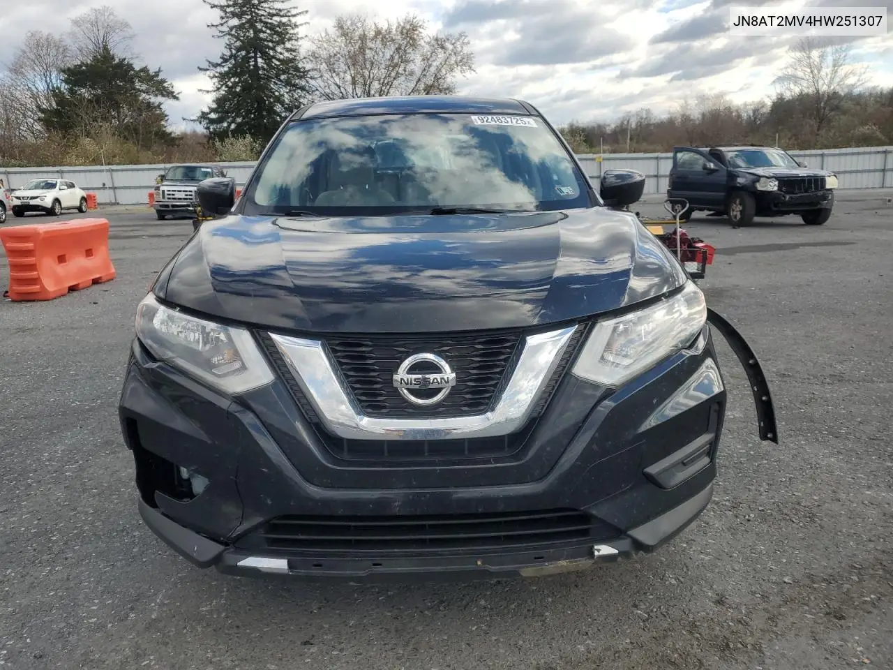 JN8AT2MV4HW251307 2017 Nissan Rogue S