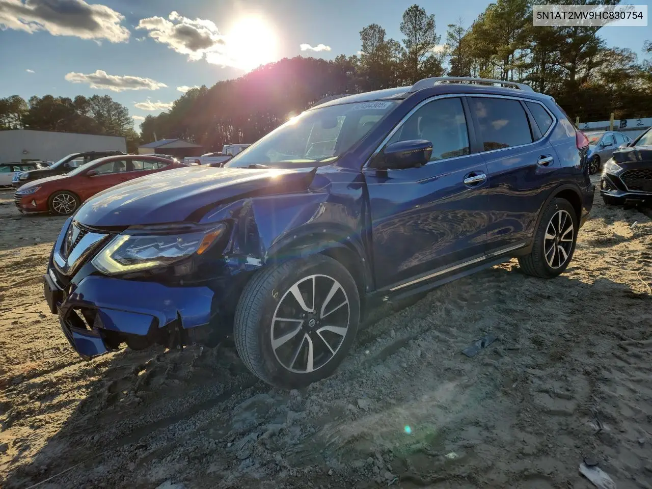 5N1AT2MV9HC830754 2017 Nissan Rogue Sv