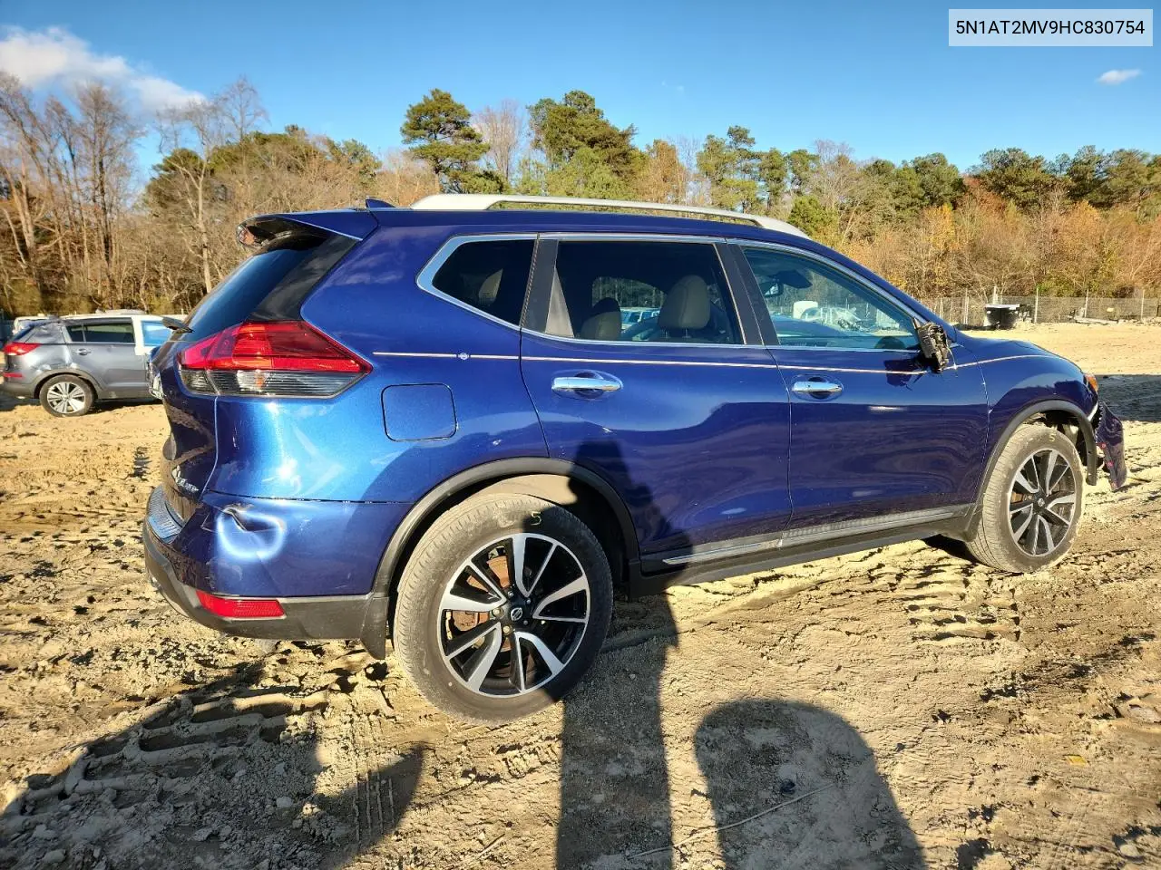 5N1AT2MV9HC830754 2017 Nissan Rogue Sv
