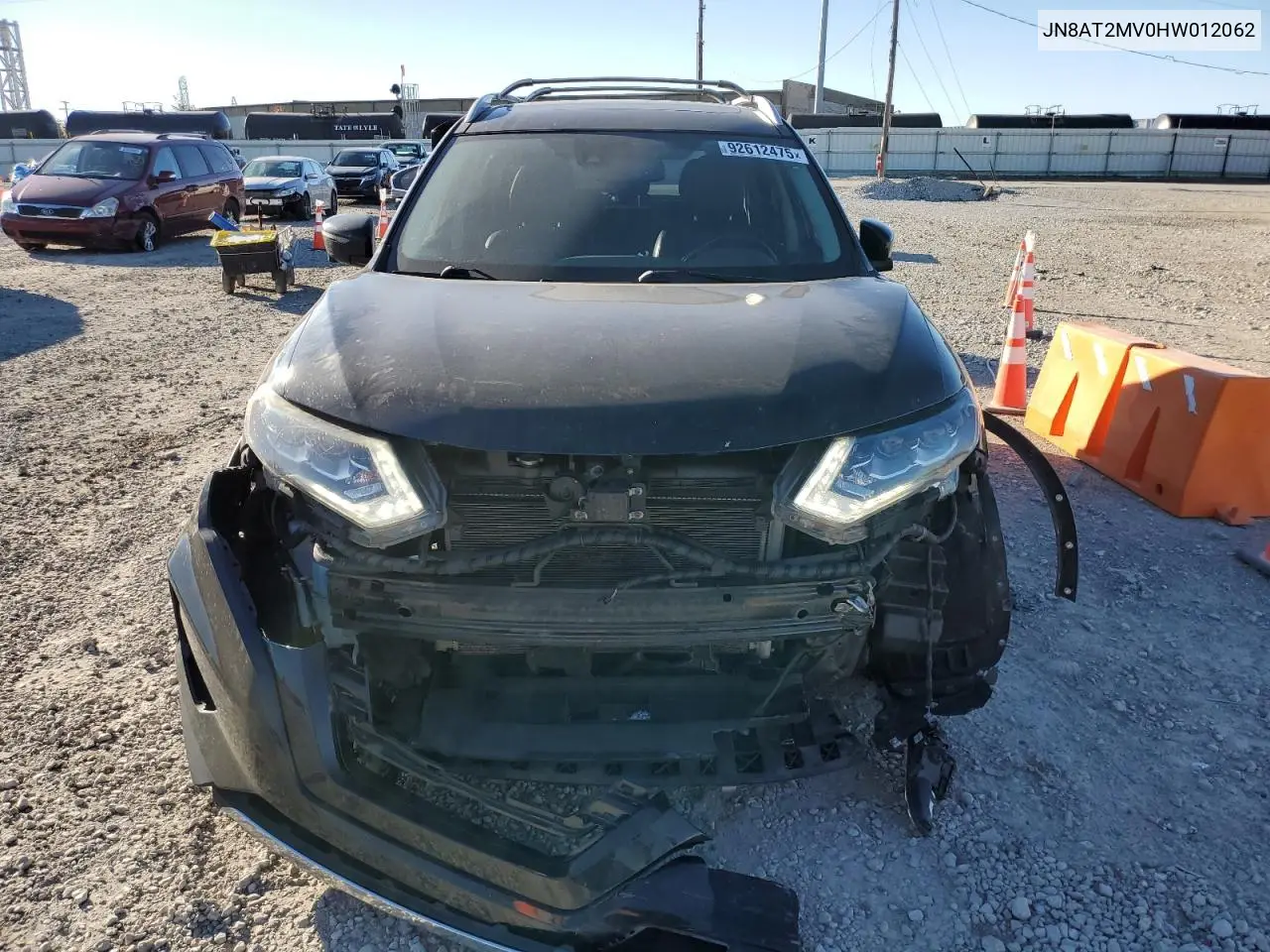 JN8AT2MV0HW012062 2017 Nissan Rogue S
