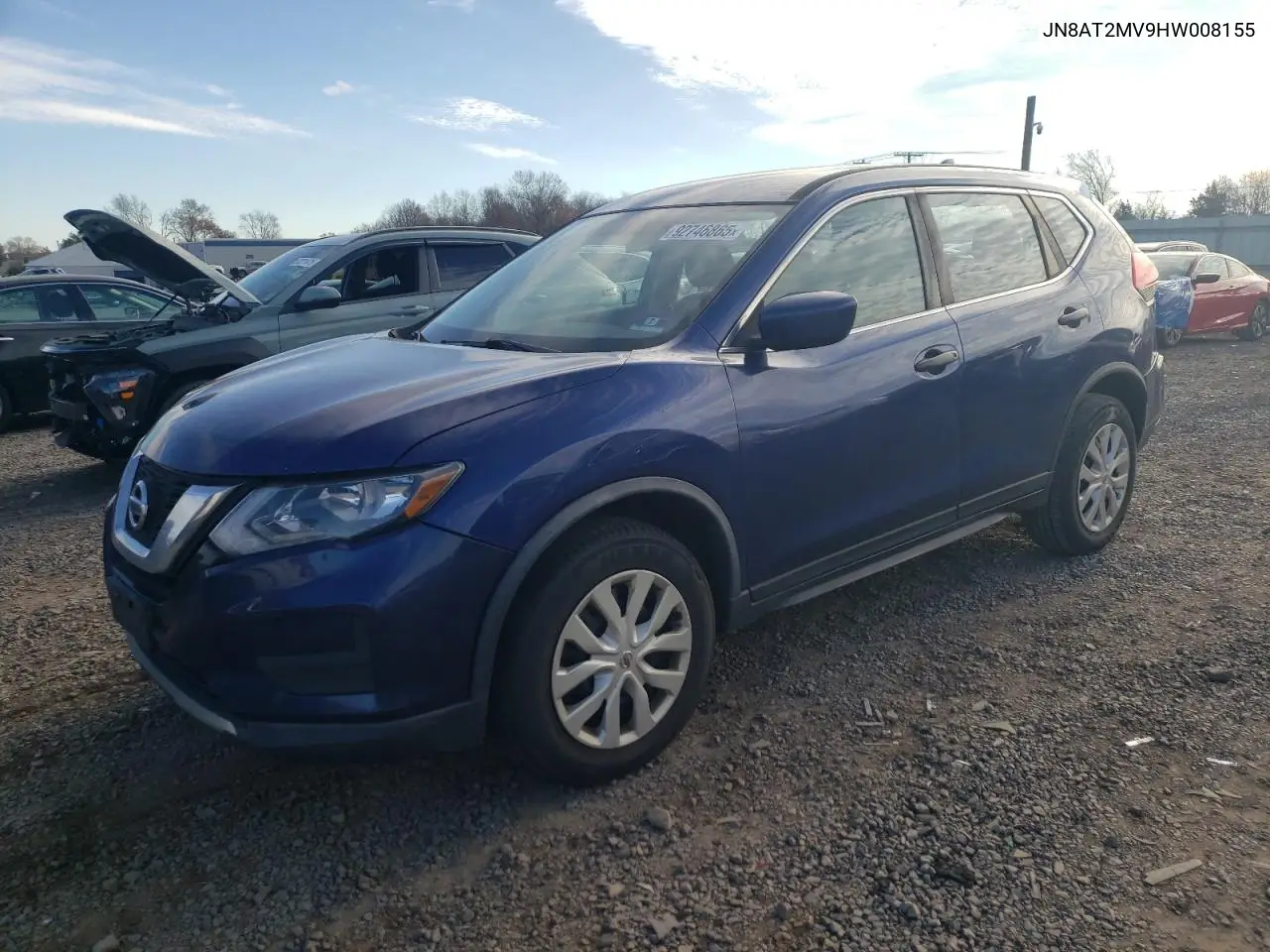 JN8AT2MV9HW008155 2017 Nissan Rogue S