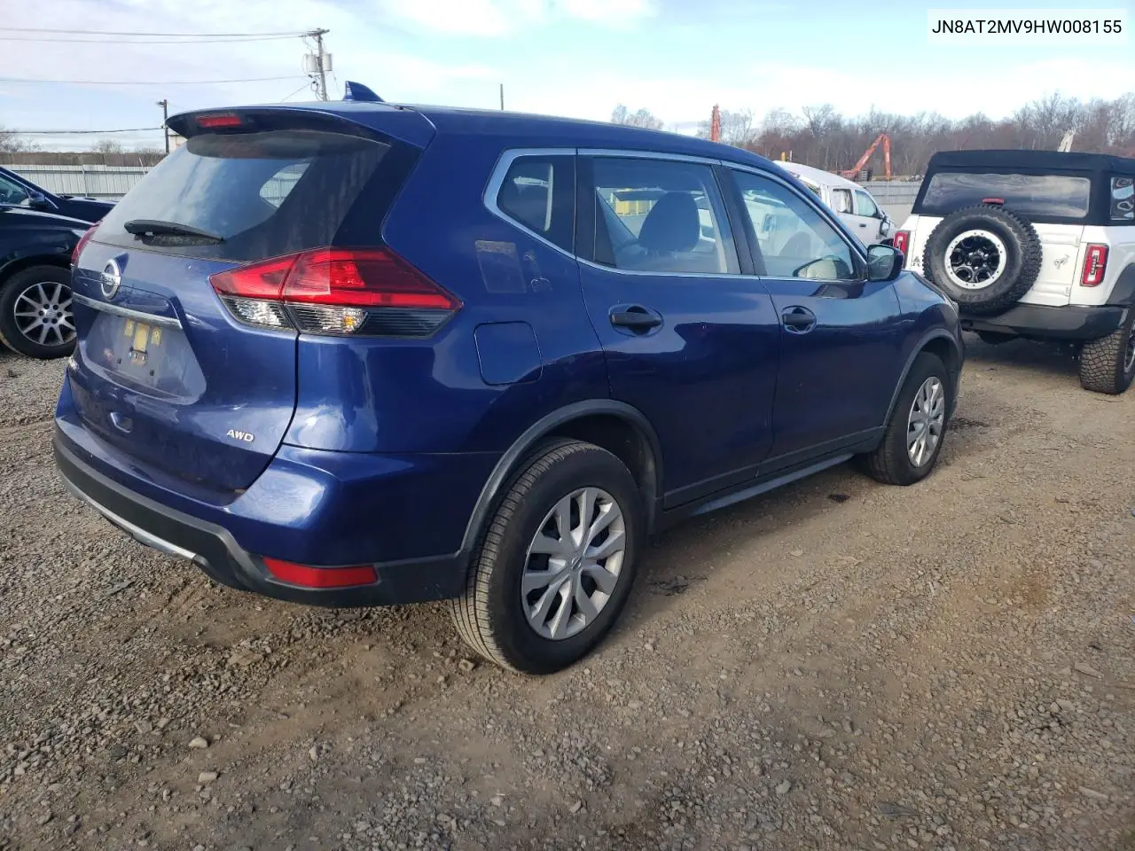 JN8AT2MV9HW008155 2017 Nissan Rogue S