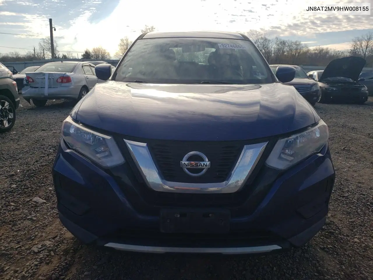 JN8AT2MV9HW008155 2017 Nissan Rogue S