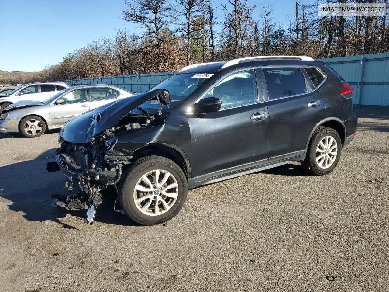 JN8AT2MV9HW005272 2017 Nissan Rogue S