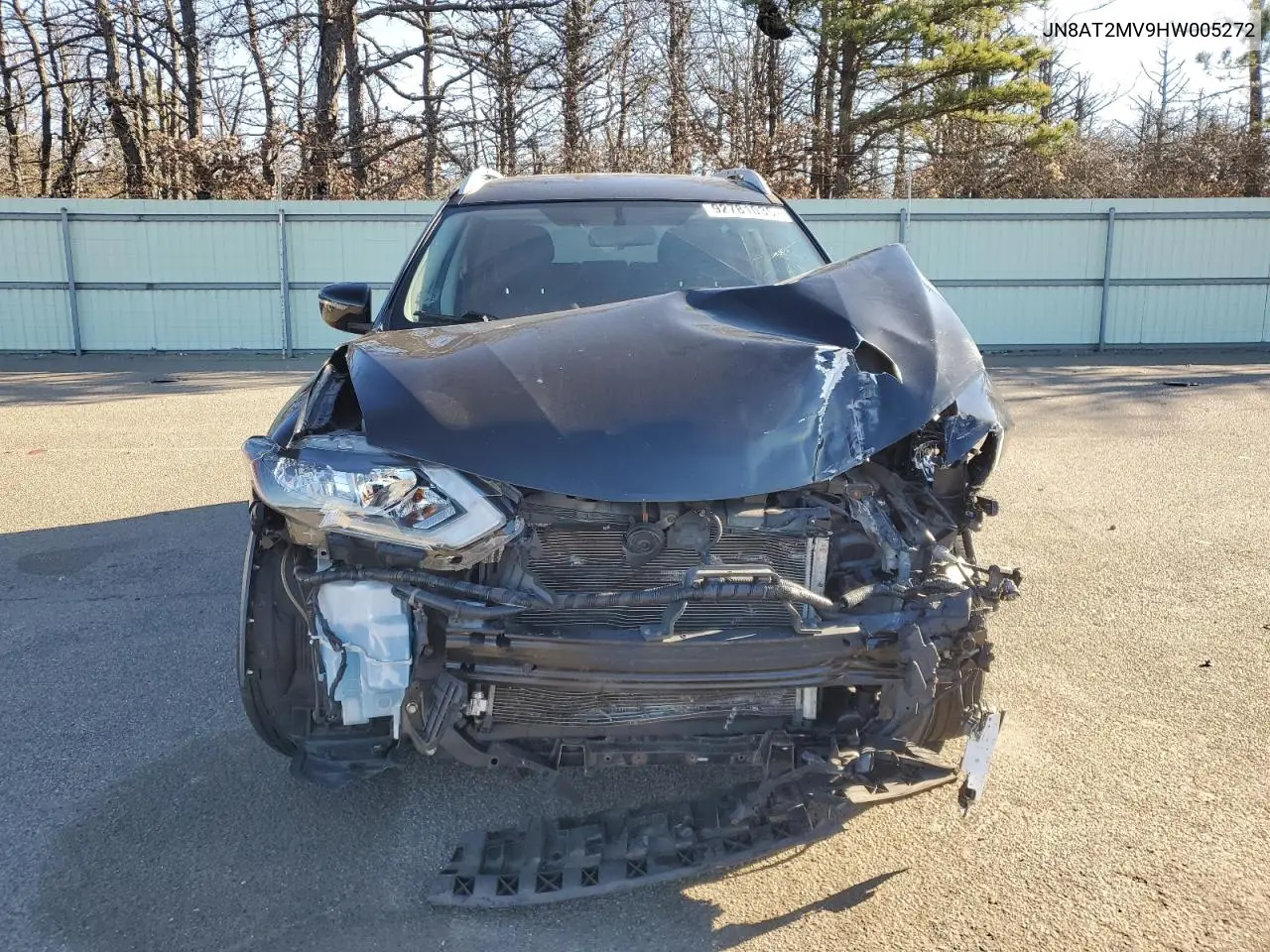 JN8AT2MV9HW005272 2017 Nissan Rogue S