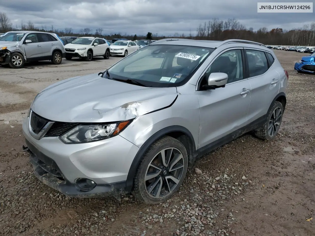 JN1BJ1CR5HW124296 2017 Nissan Rogue Sport S