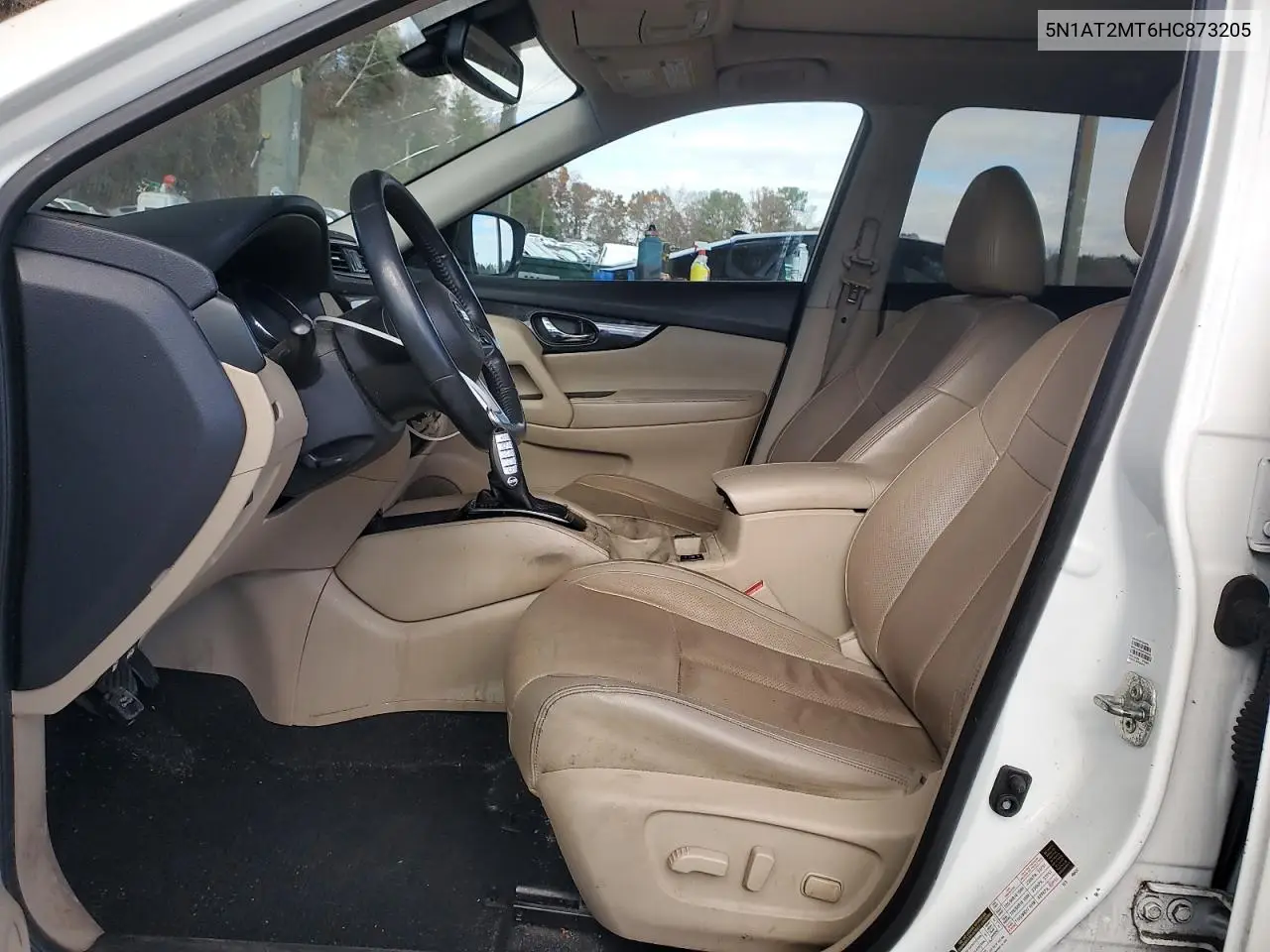 5N1AT2MT6HC873205 2017 Nissan Rogue S
