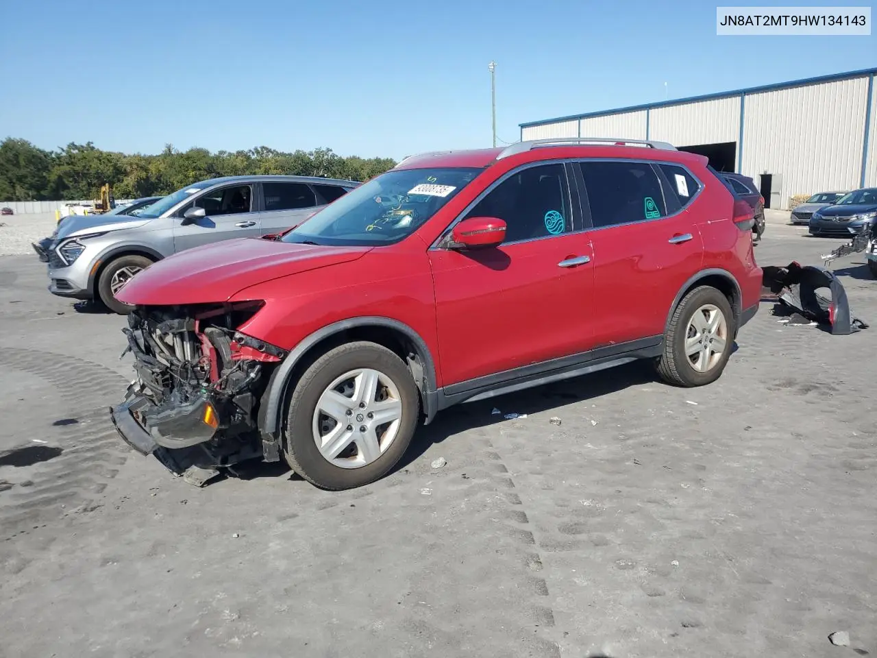 JN8AT2MT9HW134143 2017 Nissan Rogue S
