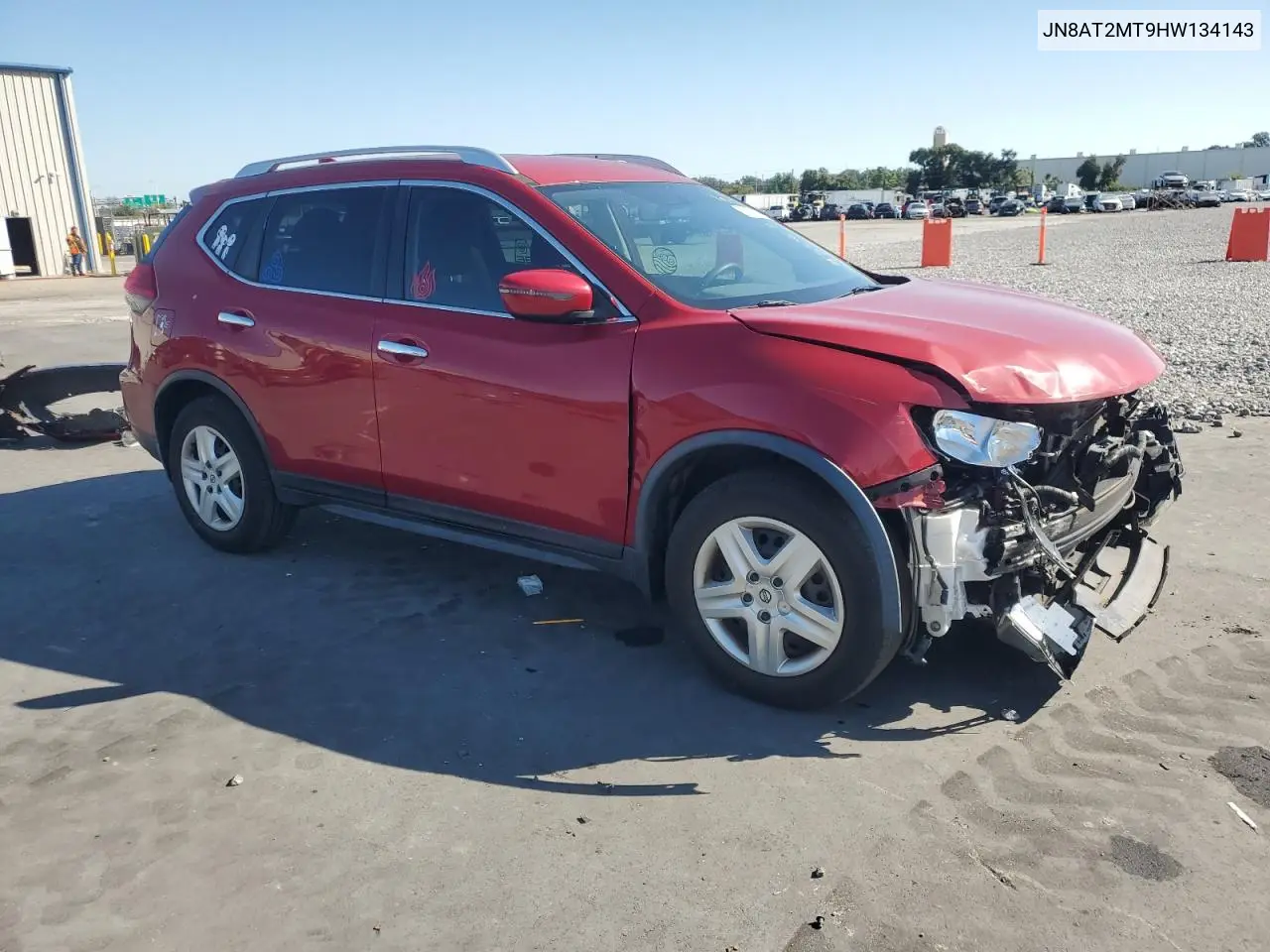 JN8AT2MT9HW134143 2017 Nissan Rogue S