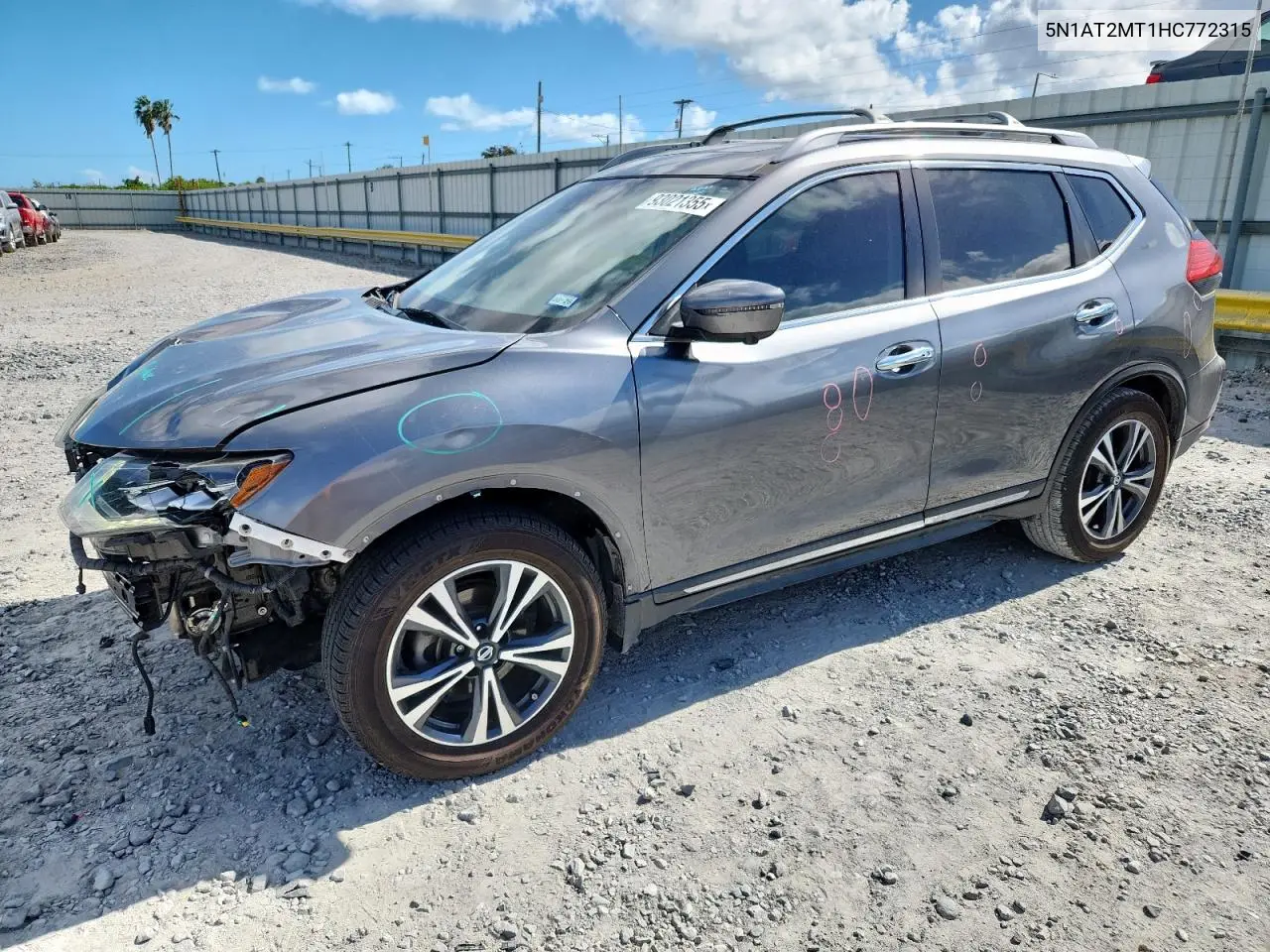 5N1AT2MT1HC772315 2017 Nissan Rogue S