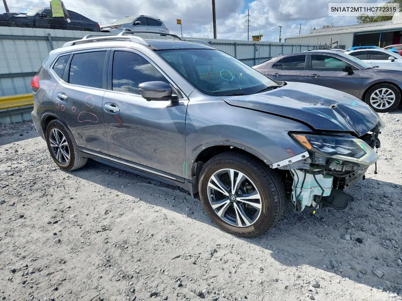 5N1AT2MT1HC772315 2017 Nissan Rogue S