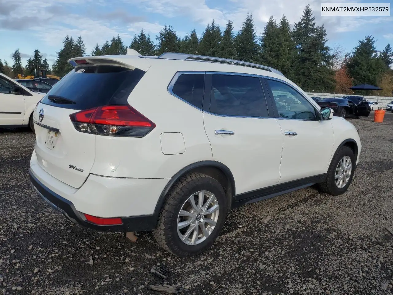 KNMAT2MVXHP532579 2017 Nissan Rogue S