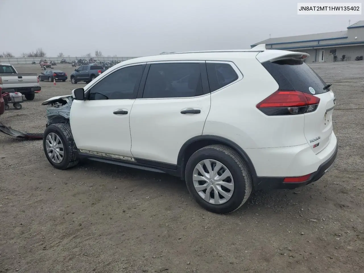 JN8AT2MT1HW135402 2017 Nissan Rogue S