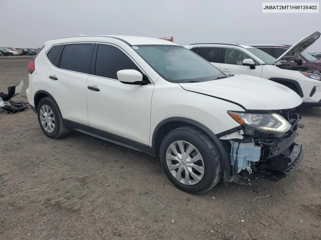 JN8AT2MT1HW135402 2017 Nissan Rogue S