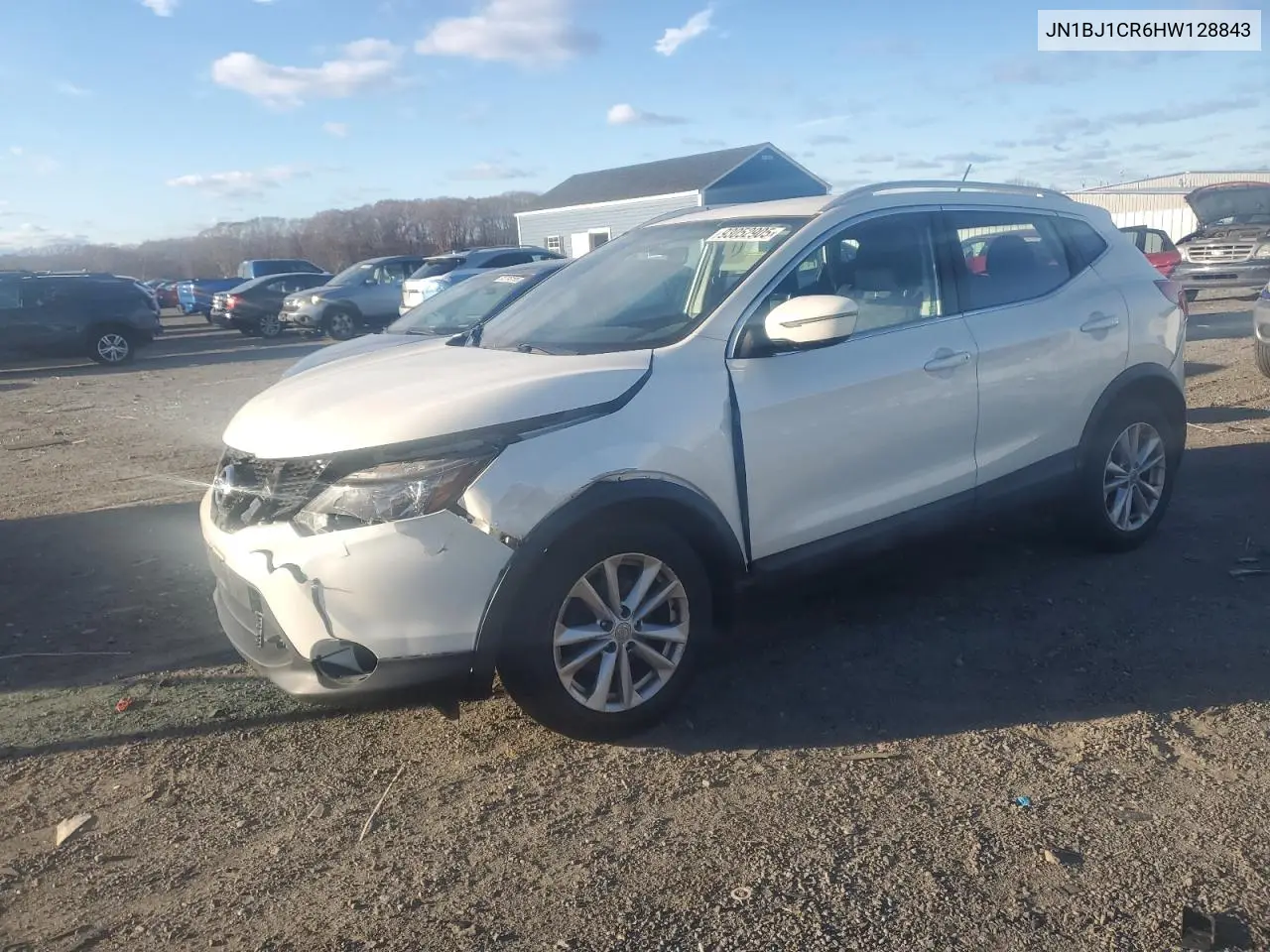 JN1BJ1CR6HW128843 2017 Nissan Rogue Sport S