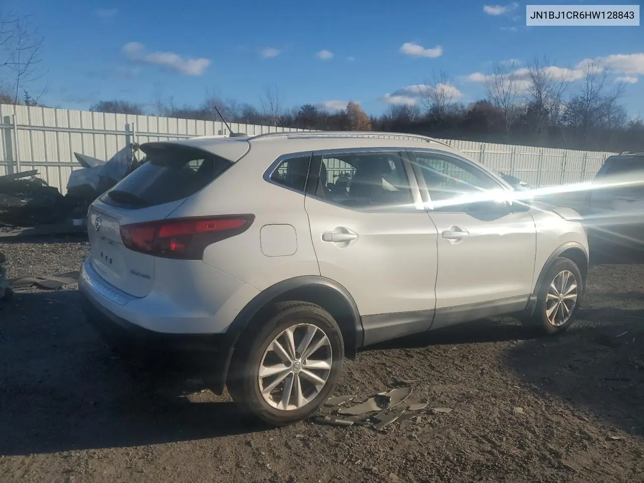 JN1BJ1CR6HW128843 2017 Nissan Rogue Sport S