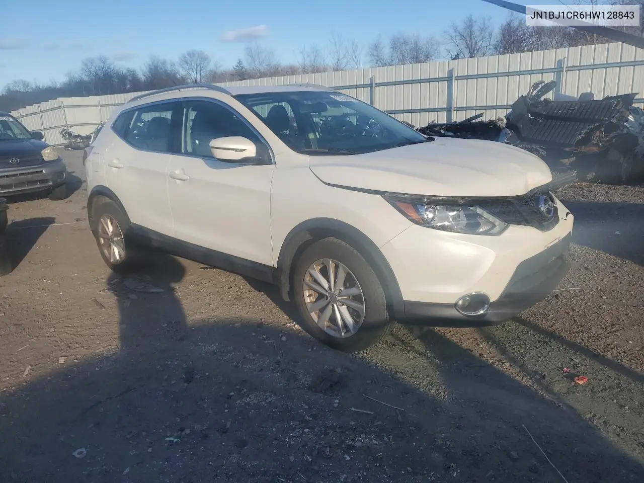 JN1BJ1CR6HW128843 2017 Nissan Rogue Sport S