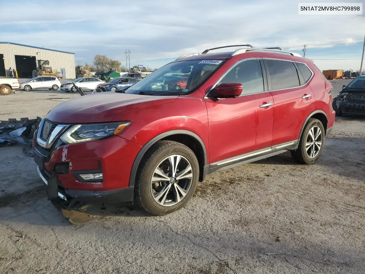 5N1AT2MV8HC799898 2017 Nissan Rogue Sv
