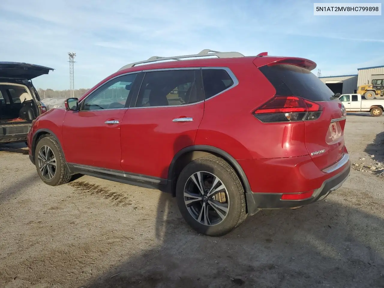 5N1AT2MV8HC799898 2017 Nissan Rogue Sv