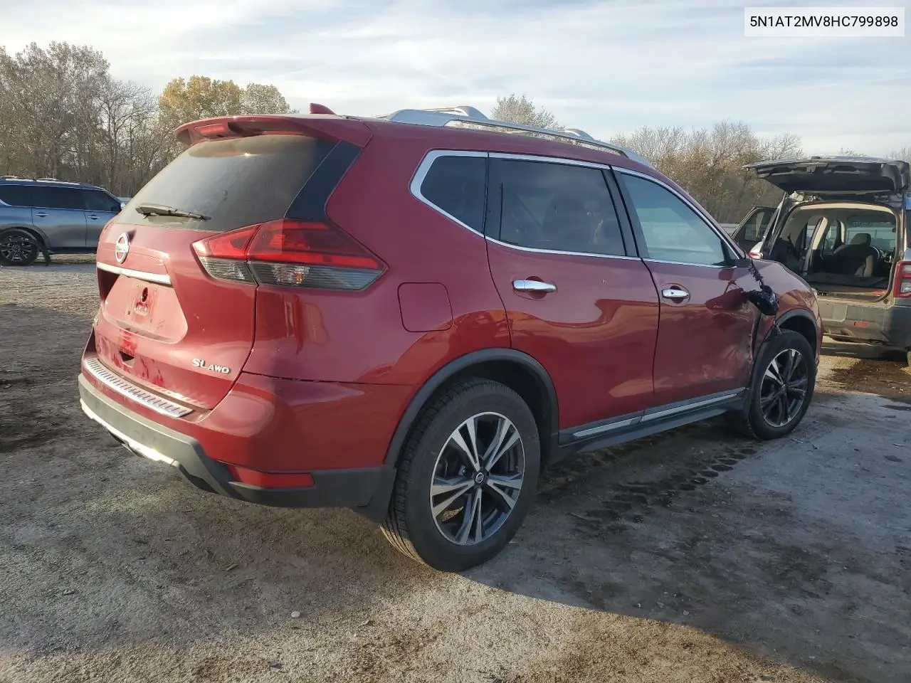 5N1AT2MV8HC799898 2017 Nissan Rogue Sv