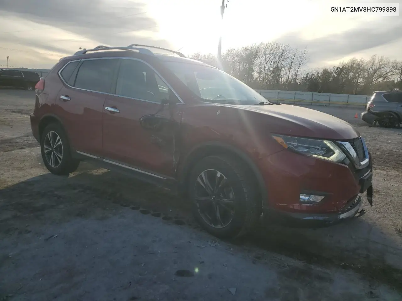 5N1AT2MV8HC799898 2017 Nissan Rogue Sv