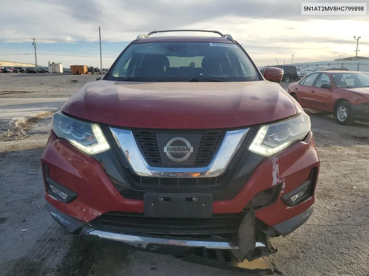 5N1AT2MV8HC799898 2017 Nissan Rogue Sv