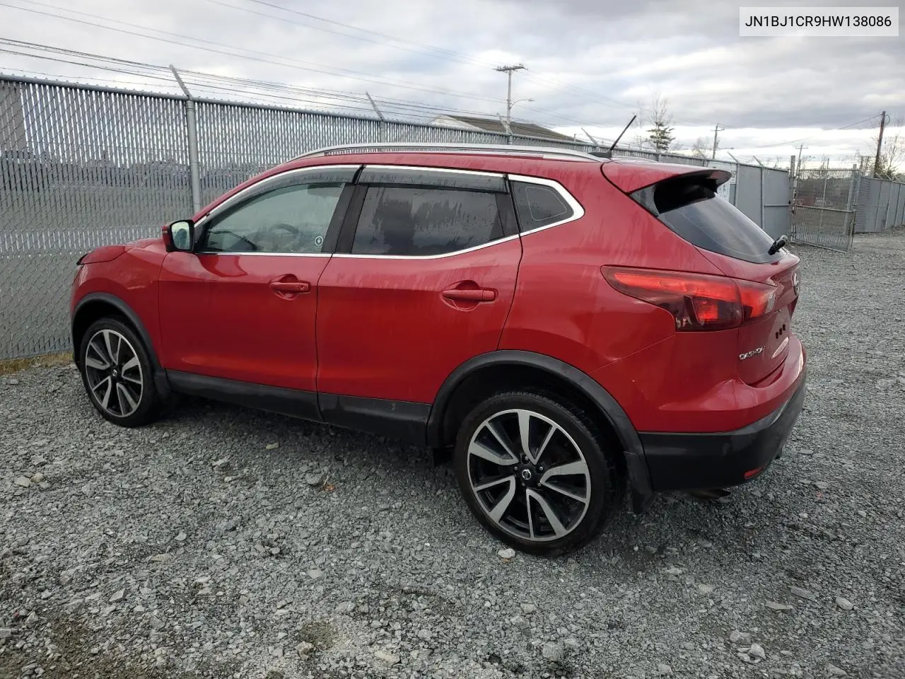 JN1BJ1CR9HW138086 2017 Nissan Qashqai Sl