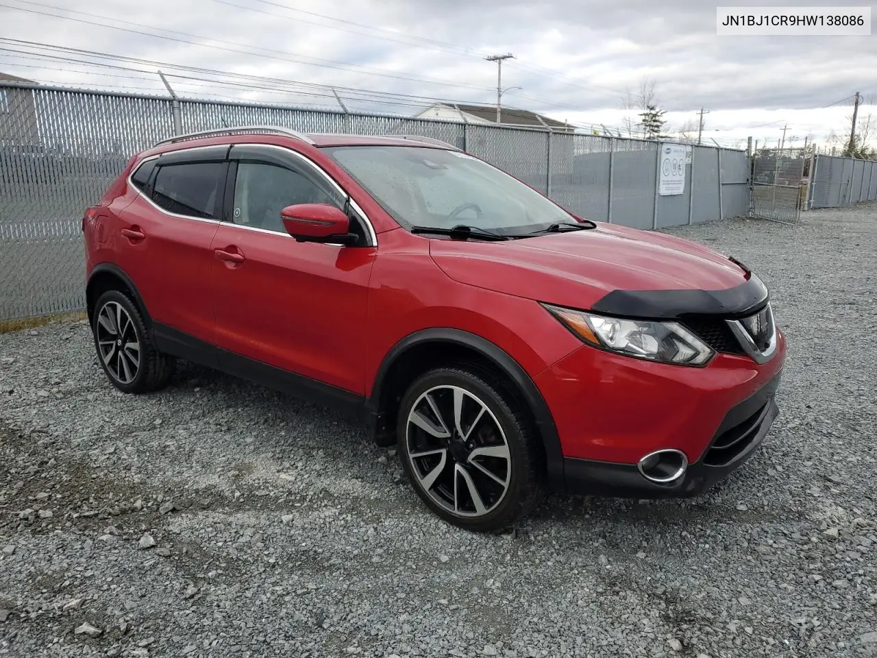 JN1BJ1CR9HW138086 2017 Nissan Qashqai Sl