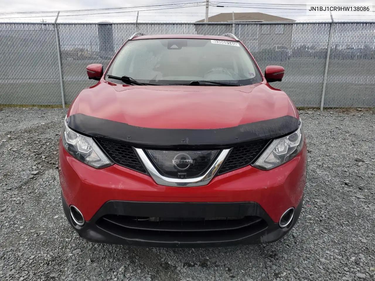 JN1BJ1CR9HW138086 2017 Nissan Qashqai Sl