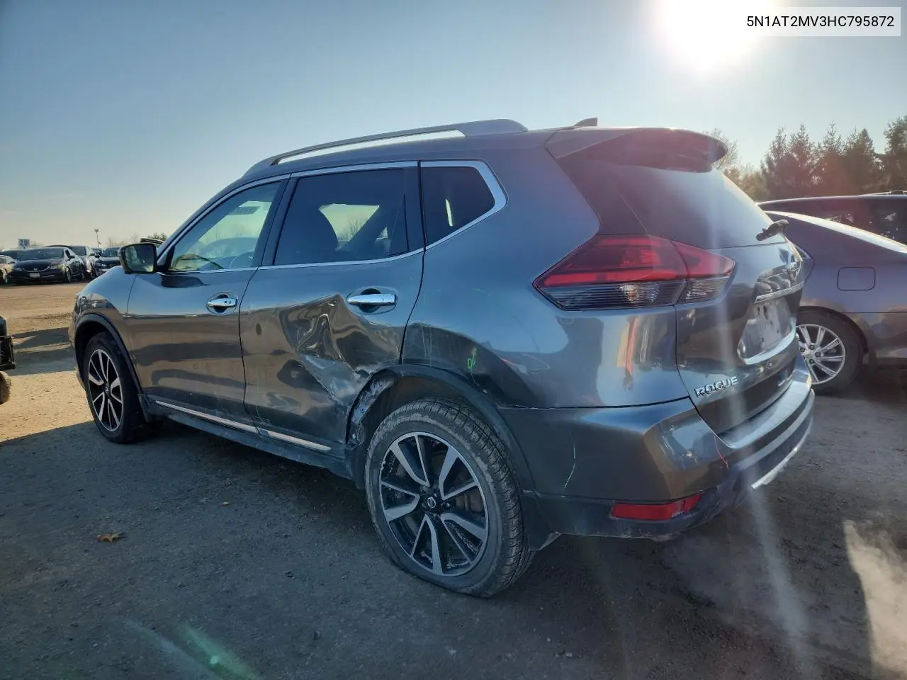 5N1AT2MV3HC795872 2017 Nissan Rogue Sv