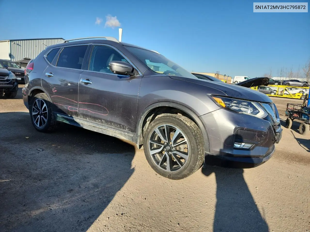 5N1AT2MV3HC795872 2017 Nissan Rogue Sv
