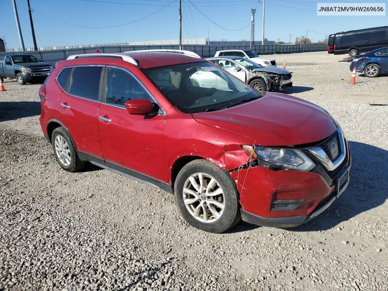 JN8AT2MV9HW269656 2017 Nissan Rogue S