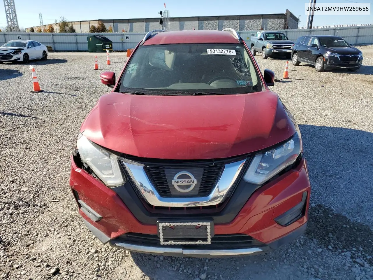 JN8AT2MV9HW269656 2017 Nissan Rogue S