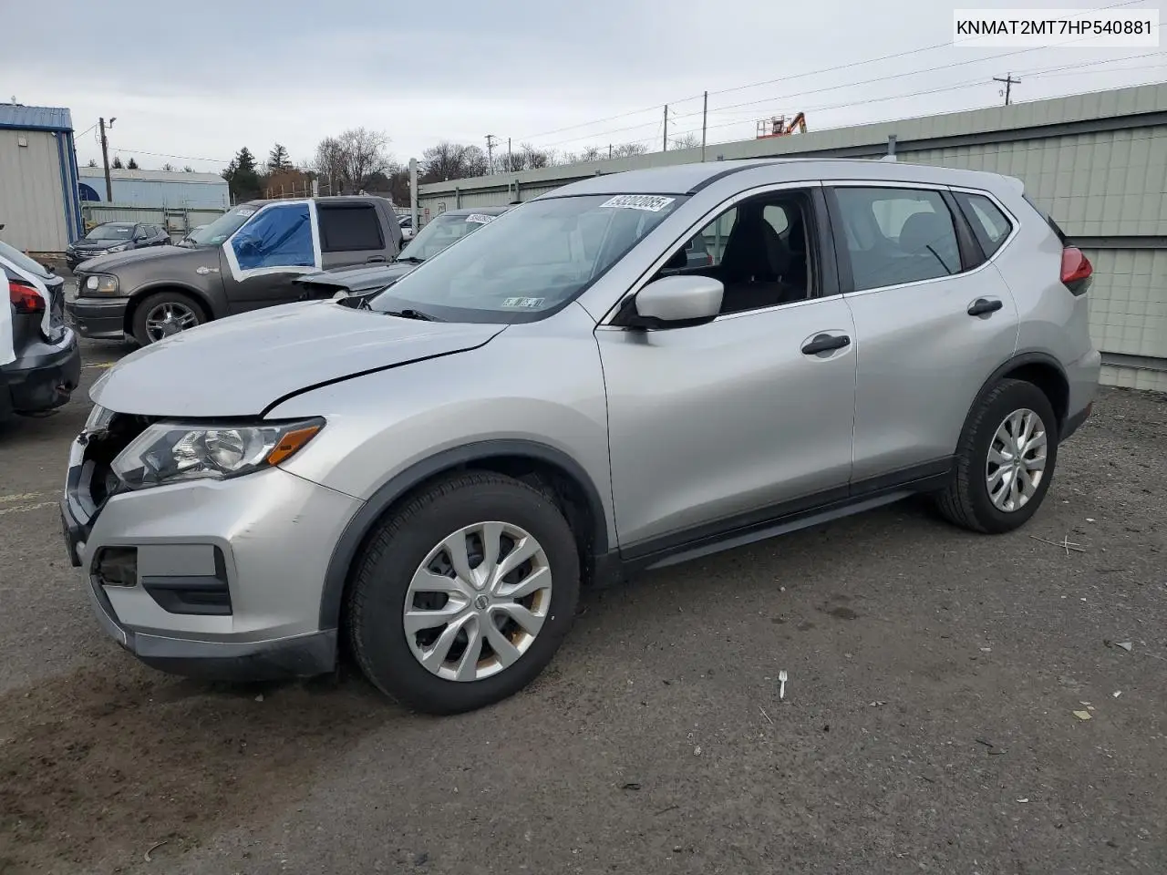 KNMAT2MT7HP540881 2017 Nissan Rogue S