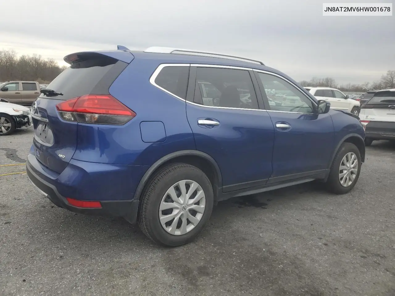 JN8AT2MV6HW001678 2017 Nissan Rogue S
