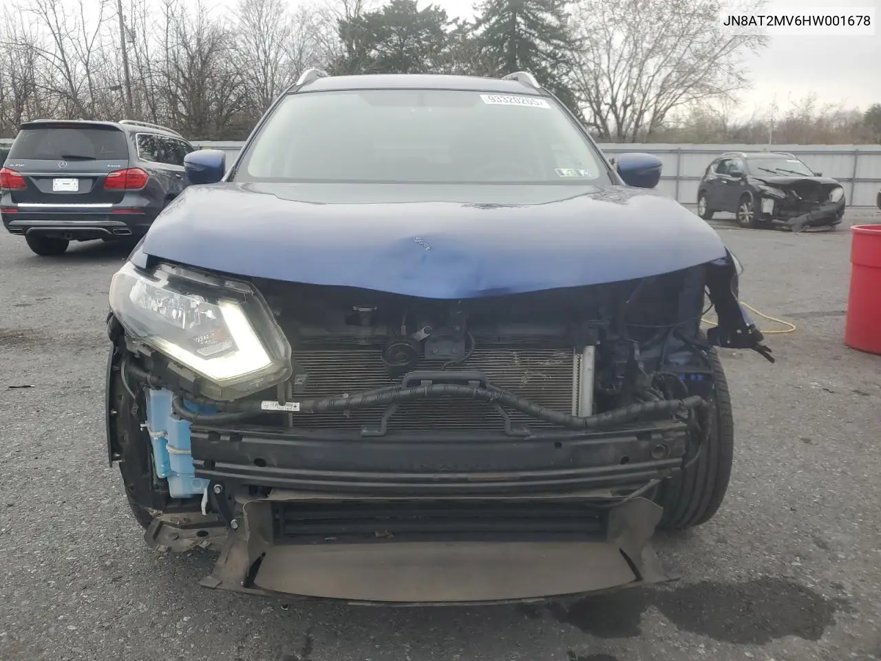 JN8AT2MV6HW001678 2017 Nissan Rogue S