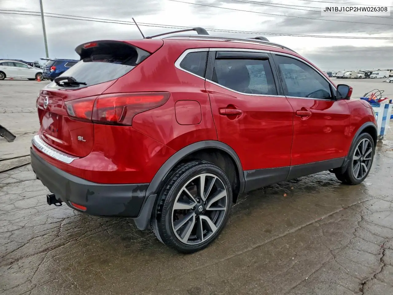 JN1BJ1CP2HW026308 2017 Nissan Rogue Sport S