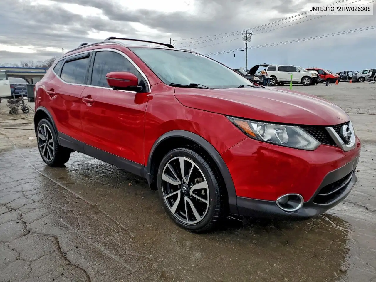 JN1BJ1CP2HW026308 2017 Nissan Rogue Sport S