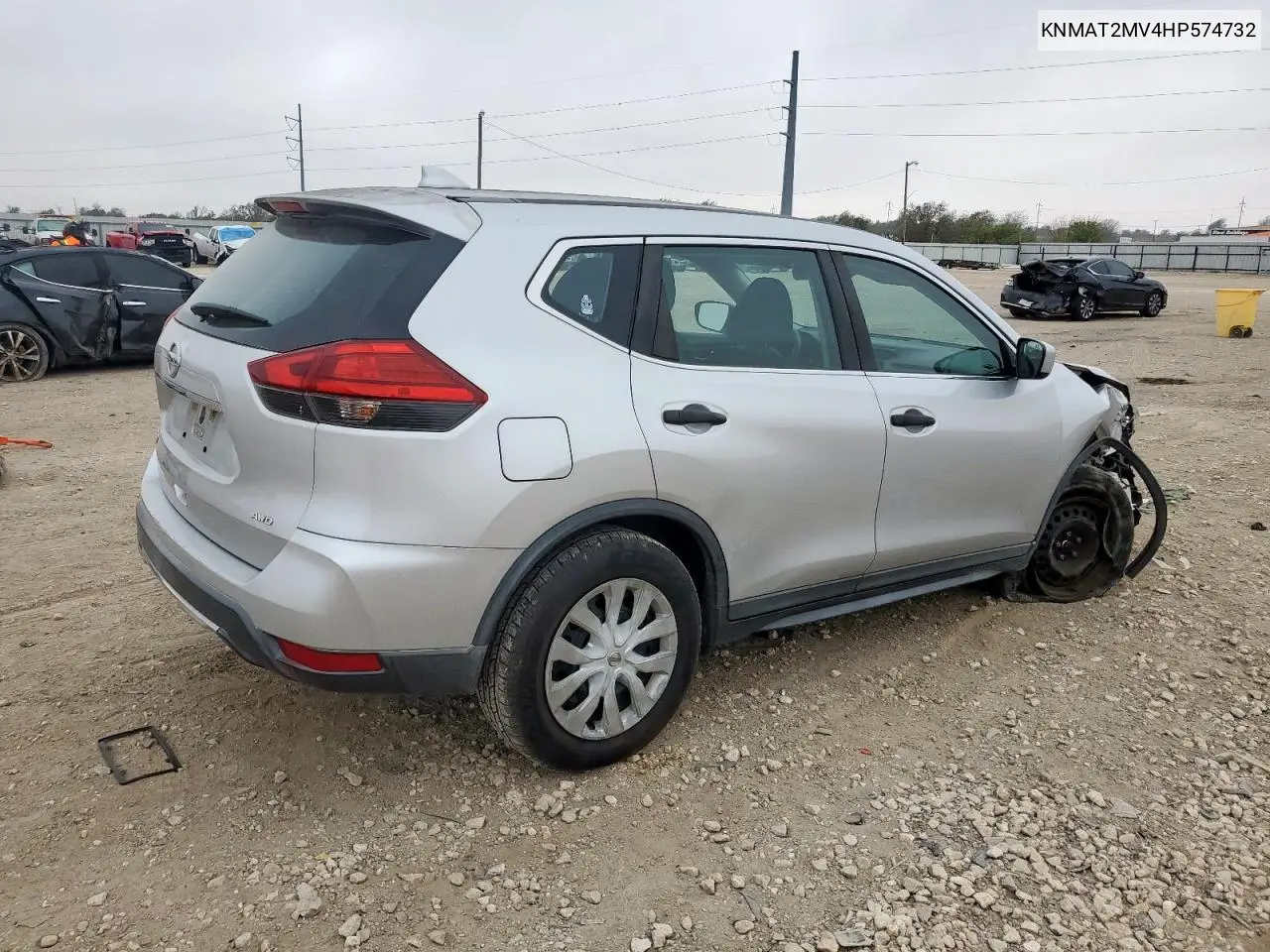KNMAT2MV4HP574732 2017 Nissan Rogue S