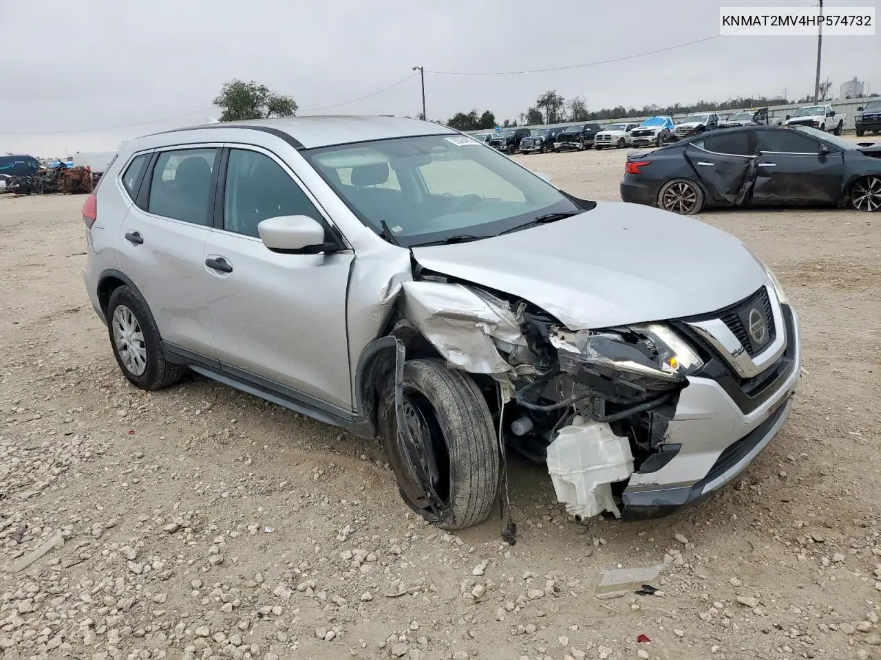 KNMAT2MV4HP574732 2017 Nissan Rogue S