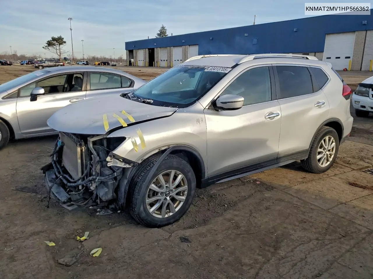 KNMAT2MV1HP566362 2017 Nissan Rogue S