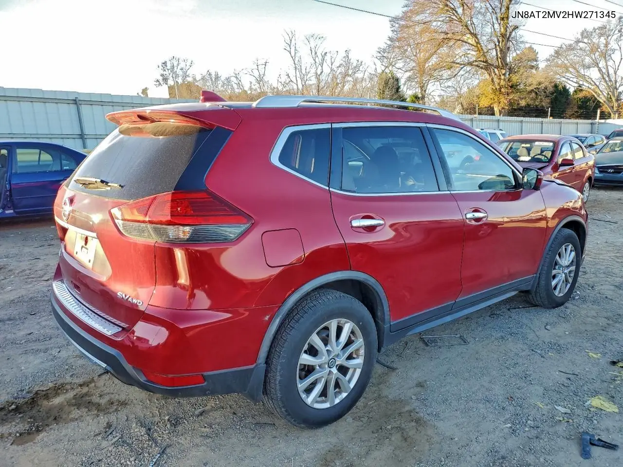 JN8AT2MV2HW271345 2017 Nissan Rogue S