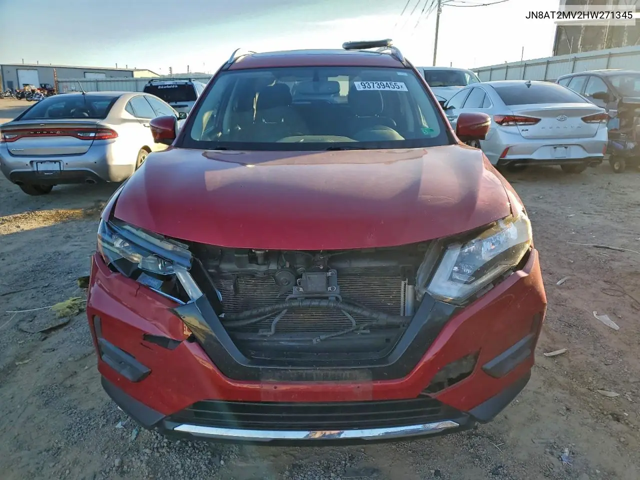 JN8AT2MV2HW271345 2017 Nissan Rogue S